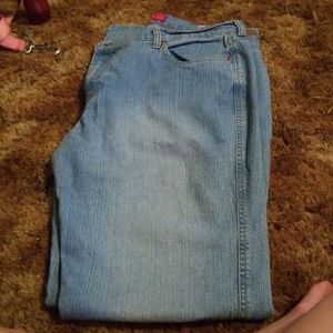Stone wash jeans